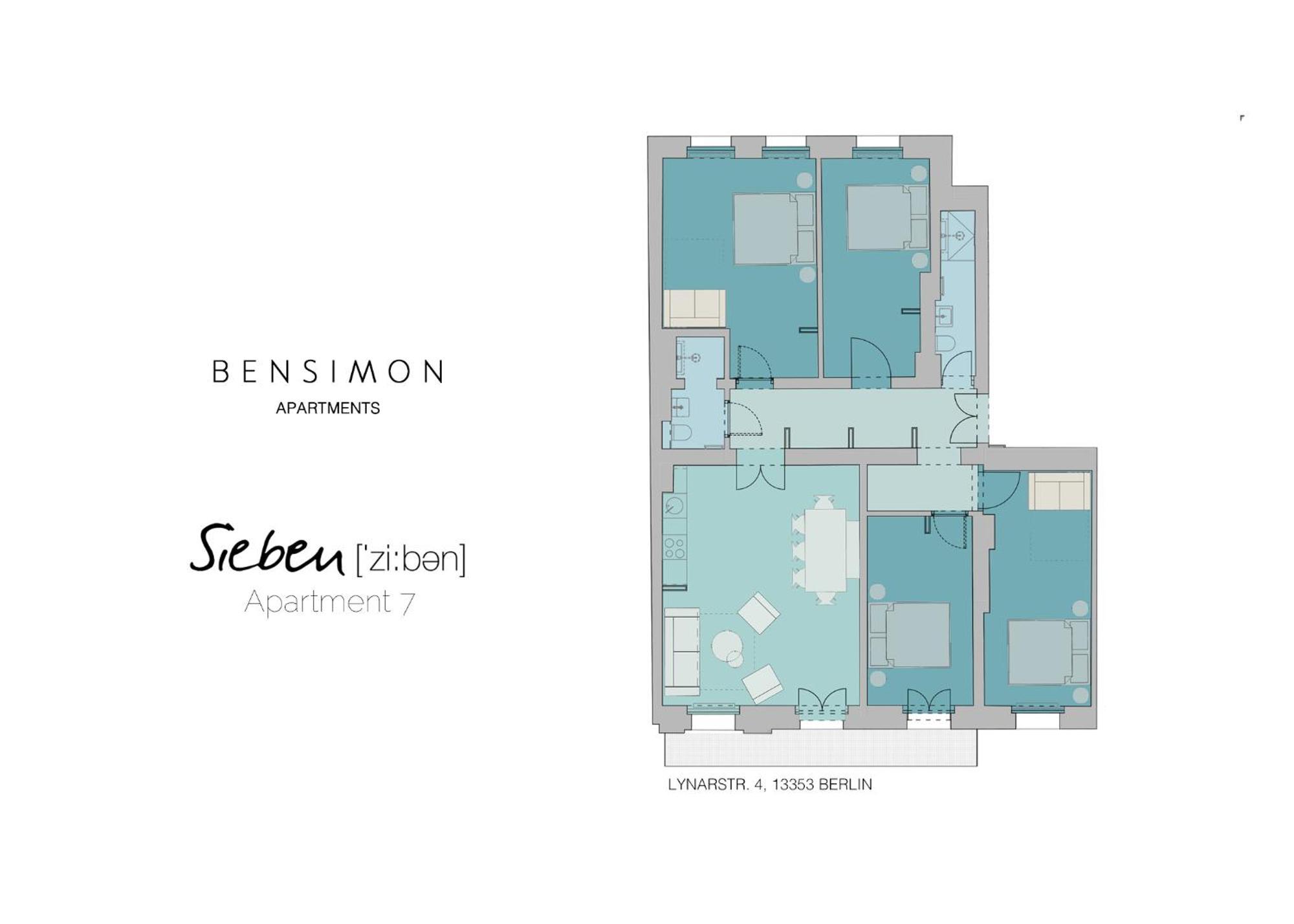 Bensimon Apartments Mitte/Wedding Berlin Ruang foto